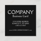 砂点歩道 スクエア名刺 (裏面)