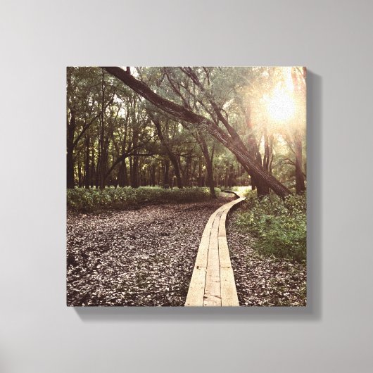 砂点軌道ミネソタ キャンバスプリント (正面)