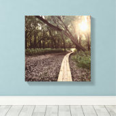 砂点軌道ミネソタ キャンバスプリント (インサイチュ (ウッドフロア))