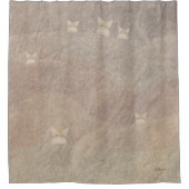 砂猫シャワーカーテン シャワーカーテン (正面)