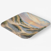 砂砂丘の足跡 ペーパープレート (傾斜あり)