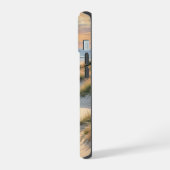 砂砂丘の足跡 iPhone 15ケース (左側面)