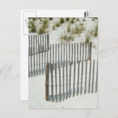 砂砂丘フェンス ポストカード (正面/裏面)