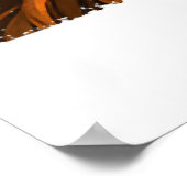 砂糖おもしろいスカルギフト女子男性へダンデカッコいいリオ ポスター (角)