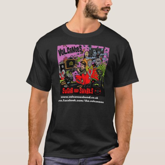 砂糖およびうなり Tシャツ (正面)