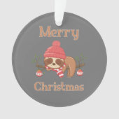 砂糖かわいいスロートクリスマス オーナメント (正面)