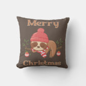 砂糖かわいいスロートクリスマス クッション (正面)