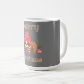 砂糖かわいいスロートクリスマス コーヒーマグカップ (正面右)