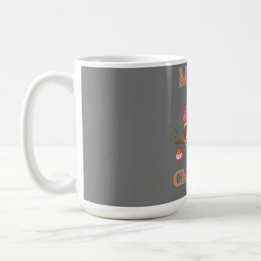 砂糖かわいいスロートクリスマス コーヒーマグカップ (左)