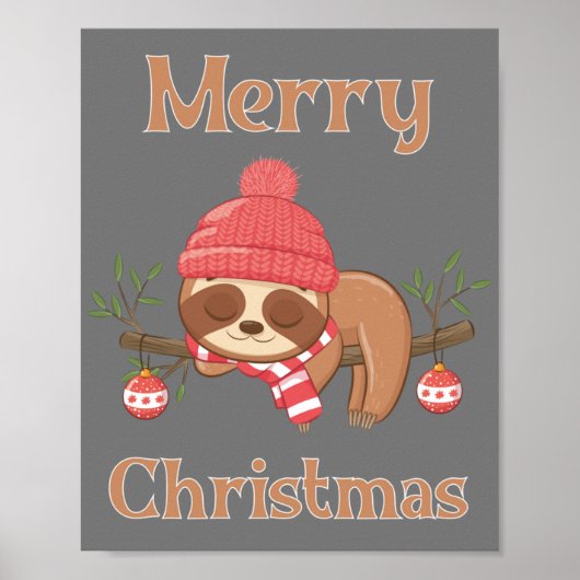 砂糖かわいいスロートクリスマス ポスター (正面)