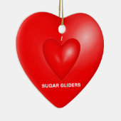 砂糖が利くのが好きだ セラミックオーナメント (右)