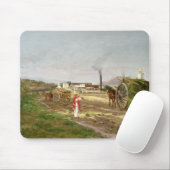 砂糖きびを集めている小作人 マウスパッド (マウス)