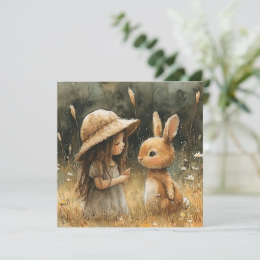 砂糖でコーティングされたバンニー:甘い喜び🐰💖デジタル シーズンカード (スタンド正面)