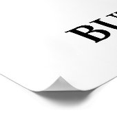 砂糖とスパイスが氷の上にない ポスター (角)