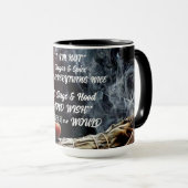 砂糖とスパイスではない マグカップ (正面右)