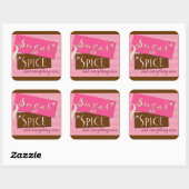 砂糖とスパイスと全てがおいしい スクエアシール (シート)