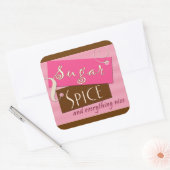 砂糖とスパイスと全てがおいしい スクエアシール (封筒)
