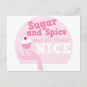 砂糖とスパイスと全てがおいしい! ポストカード (正面)