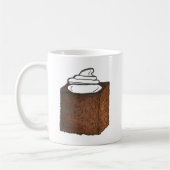 砂糖とスパイスジンジャーブレッドケーキクリスマスホリデー コーヒーマグカップ (左)
