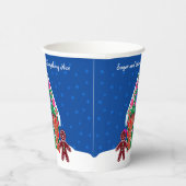 砂糖とスパイスジンジャーブレッドハウスクリスマス 紙コップ (右)