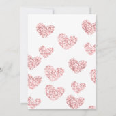 砂糖とスパイスベビーガールベビーシャワー 招待状 (裏面)