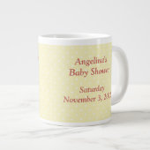 砂糖とスパイスベビーシャワー ジャンボコーヒーマグカップ (正面右)