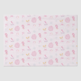 砂糖と氷の姿スケートアイススケートウィンターピンク 薄葉紙