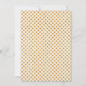 砂糖と香辛料のパーティの招待状 招待状 (裏面)