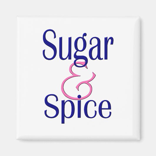 砂糖と香辛料 マグネット (正面)