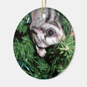 砂糖のグライダーのクリスマス セラミックオーナメント (左)