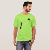 砂糖のグライダー凧の飛行 Tシャツ (正面フル)