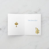 砂糖のケーキのサンキューカード サンキューカード (内部)