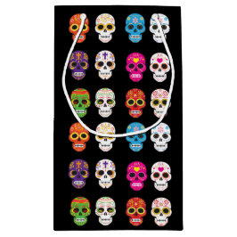 砂糖のスカルのギフトバッグ スモールペーパーバッグ