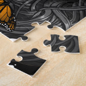 砂糖のスカルの女の子 ジグソーパズル (側面)