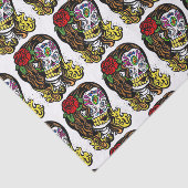 砂糖のスカルの女の子 薄葉紙 (詳細)