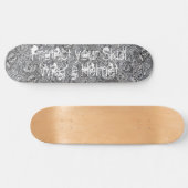 砂糖のスカルの安全 スケートボード (横)