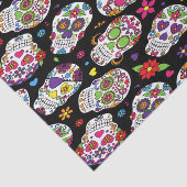 砂糖のスカルの恐く、血も凍るような脅かすこと 薄葉紙 (詳細)