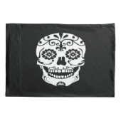 砂糖のスカルの枕箱 枕カバー (裏面-左)