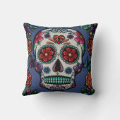 砂糖のスカルの枕 クッション (裏面)