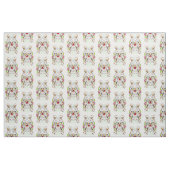 砂糖のスカルの生地 ファブリック (ファットクウォーター)