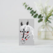 砂糖のスカルの馬 名刺 (スタンド正面)