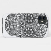 砂糖のスカルのiPhoneの場合 Case-Mate iPhoneケース (裏面(横))