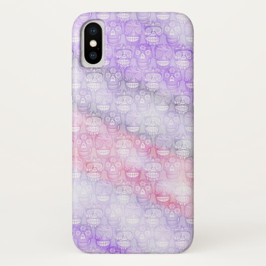 砂糖のスカルのiPhoneの場合 Case-Mate iPhoneケース (裏面)