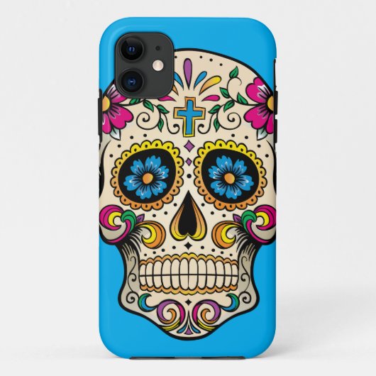 砂糖のスカルのIphone 5の場合 Case-Mate iPhoneケース (裏面)