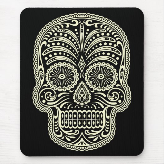 砂糖のスカルのmousepad マウスパッド (正面)