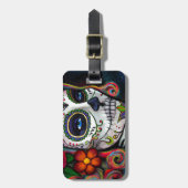 砂糖のスカルキャンデー ラゲッジタグ (正面縦)