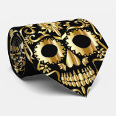 砂糖のスカルメンズタイ ネクタイ (ロール)