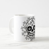 砂糖のスカル コーヒーマグカップ (正面左)