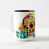 砂糖のスカル ツートーンマグカップ (正面左)