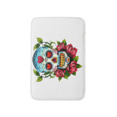 砂糖のスカル バスマット (正面縦)